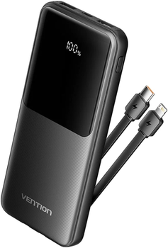 Powerbank Vention 10000mAh 22.5W Black (FHOB0)