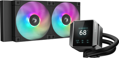 Система рідинного охолодження DeepCool Mystique 240 ARGB Black (R-LX550-BKADSNC-G-1)