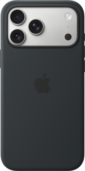 Панель Apple Silicone Case with MagSafe для Apple iPhone 17 Pro Max Black (MGFR4)