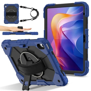 Бронированный противоударный чехол для Xiaomi Redmi Pad 2 11" (2025) Темно-синий