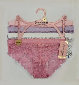 Набор женских трусиков Juicy Couture с логотипом размер M