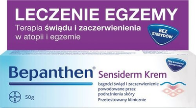 Krem do ciała Bayer Bepanthen Sensiderm 50 g (5908229300978)