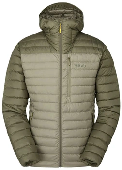 Куртка Rab Microlight Alpine Jacket Khaki/Gray L (1033-RB QDB-12-LKS-LRG)