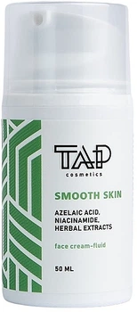Крем-флюид с азелаиновой кислотой, ниацинамидом и экстрактом трав - TAP Cosmetics Smooth Skin 50ml (1527691-41939369)