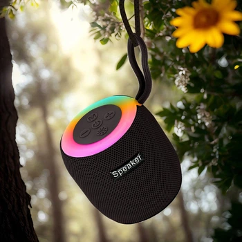 Портативна Bluetooth-колонка SH309 BT 100 Вт із потужним басом і чистим звуком чорна