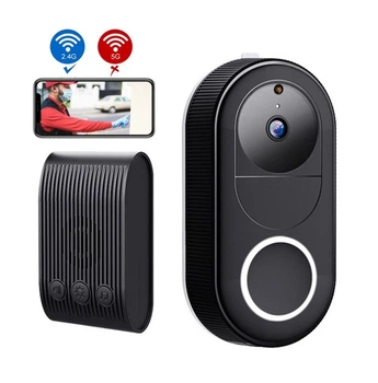 Видеодомофон беспроводной с камерой Full HD и ночным видением Wi-Fi