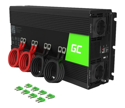 Перетворювач DC-AC Green Cell INV20 24V/230V 2000/4000W