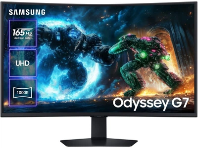 Монітор 37" Samsung Odyssey G7 (LS37FG756EIXUA) -- Ultra WQHD / VA 1000R / 165Hz / 1 мс (GtG) / sRGB  99% / VESA DisplayHDR 600 / AMD FreeSync Premium Pro