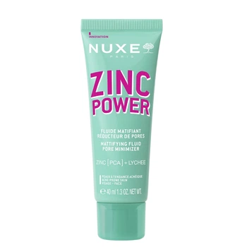 Матуючий флюїд для обличчя - Nuxe Zinc Power Mattifying Fluid Pore Minimizer 40ml (1551158-44434042)