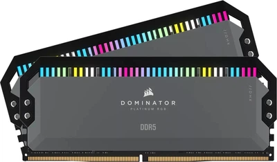 メモリー CORSAIR DDR5-6000MHz DOMINATOR RGB 64GB Пам'ять для настільних комп'ютерів Corsair 64 GB (2x32GB) DDR5