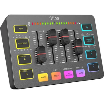 Мікшерний пульт Fifine Sound Card (m507745)