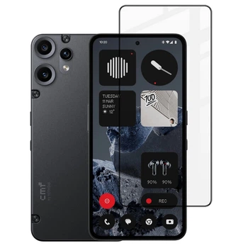 Защитное стекло Fiji Premium для CMF by Nothing Phone 2 Pro (A001) полная проклейка Anti-Static черный