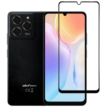 Защитное стекло LUX для Ulefone Note 20 Pro полная проклейка черный