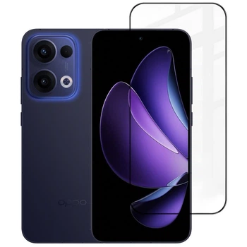 Защитное стекло Fiji Premium для Oppo Reno13 5G (CPH2689) полная проклейка Anti-Static черный