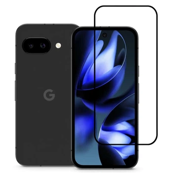 Захисне скло LUX для Google Pixel 9a повне проклеювання чорний