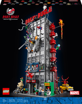Zestaw klocków LEGO Marvel Spider-Man Daily Bugle 3772 elementy (76178) (955555913311260) - Outlet