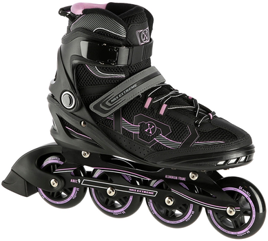 Rolki Nils Extreme czarno-fioletowe 44 (5907695599107) (955555911029542) - Outlet