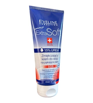 Пом'якшувальний крем для потрісканих п'ят Eveline extra soft 100 мл. 3022