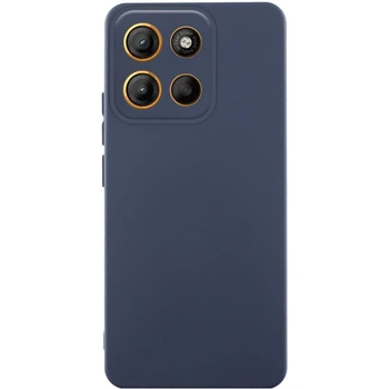 Противоударный Чехол Silicone Cover Ummi Lakshmi Full Camera (AA) для Motorola Moto G75 5G Синий / Midnight Blue