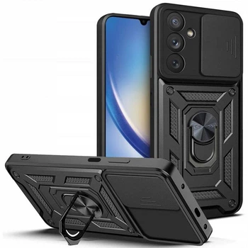 Чохол Ummi Camshield Serge Ring для Samsung Galaxy M52 Чорний