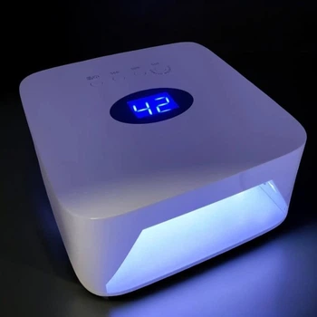 Акумуляторна лампа UV/LED для сушіння нігтів (гель лаку) на 2 USB (54W)