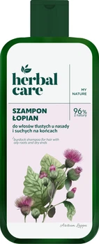 Шампунь для жирных у корней волос и сухих кончиков Farmona Herbal Care Репейник 330 мл (5900117986165)