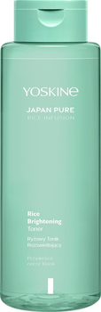 Tonik do twarzy Yoskine Japan Pure Rice Infusion rozświetlajacy 400 ml (5900525095206)
