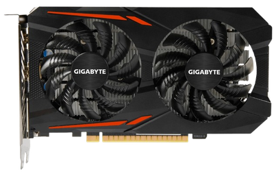 Відеокарта GeForce GTX 1050 Ti 4GB Gigabyte OC (GV-N105TOC-4GD) Б/В