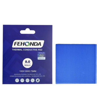 Термопрокладка Fehonda 100x100x0.75mm (8W/m*k) (18672)