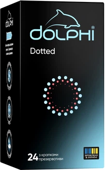 ПрезервативиDolphiDotted 24шт (4820144774355)