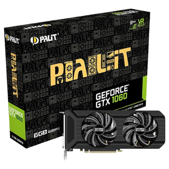 Видеокарты Palit GeForce GTX 1060 купить в Киеве: цена, отзывы