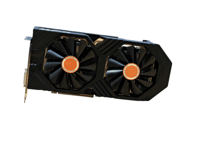 Відеокарта AMD Radeon RX 590 8GB XFX GME Black Wolf (RX-590G85WDT) Б/В