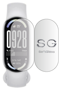 Плівка для Xiaomi Mi Band 10 (2шт на екран) зносостійка поліуретанова SoftGlass