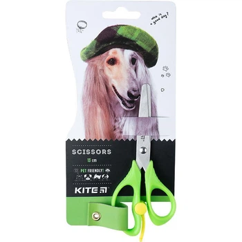 Ножиці дитячі Kite K22-129 Dogs, зворотний механізм 13см.
