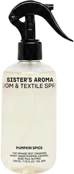 Спрей для кімнати та текстилю SISTERS AROMA Пряний гарбуз 230 мл (4820227786039)