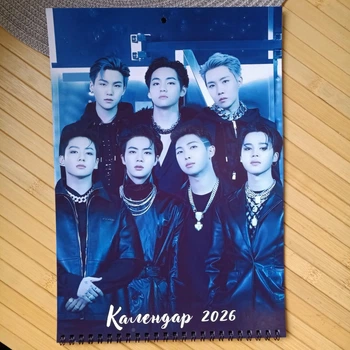 Календарь настенный перекидной BTS (БТС) 2026 (25400)