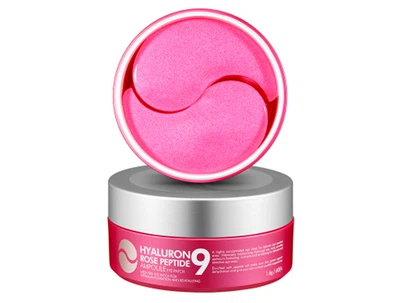Гідрогелеві патчі з екстрактом троянди та пептидами Medi-Peel Hyaluron Rose Peptide 9 Ampoule Eye Patch, 60шт
