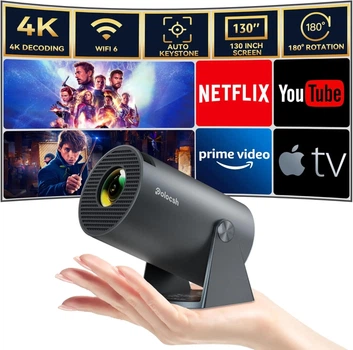 Проектор Polocsh HY300 Pro HD Wi-Fi Bluetooth Android 11