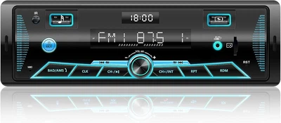Автомагнитола Chismos R2210 / Bluetooth / FM / USB / AUX / SD slot / 1DIN Б/В
