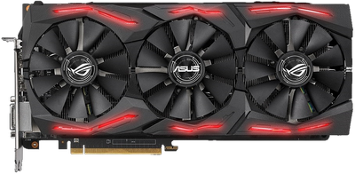 Відеокарта AMD Radeon RX Vega 64 8GB Asus ROG Strix Gaming OC (ROG-STRIX-RXVEGA64-O8G-GAMING) Б/В