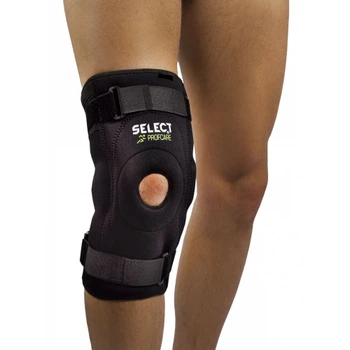 Наколінник SELECT 6204 Knee support with side splints (010) чорний (L)