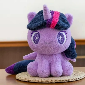 Мягкая игрушка плюшевая Sunti My Little Pony Принцесса Искорка объемная 30 см Мой маленький пони Игрушка для девочек Единорог