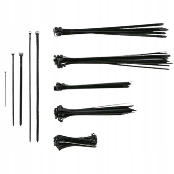 Стяжки кабельные Parkside 251 шт SC-251 Black