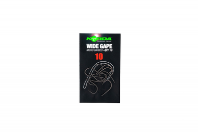 Крючки Korda Wide Gape №10 10шт (KWG10)