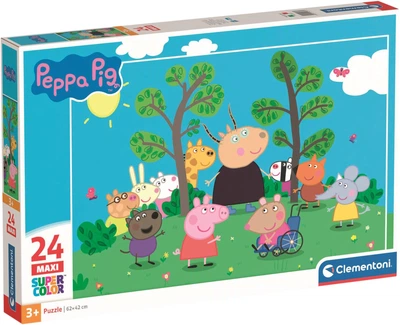 Пазл Clementoni Peppa Pig серия MAXI 24 элемента (24237) (8005125242375)