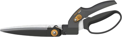 Ножницы для травы 35,5х13х3 см Fiskars SmartFit GS40 с регулируемым углом резки из пластика и высококачественной стали черные