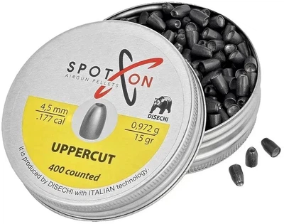 Кулі Spoton 4.5 мм, 0.972 г, 400 шт "Upper Cut"