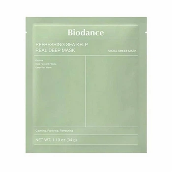 Гидрогелевая освежающая маска из морской водоросли BIODANCE Refreshing Sea Kelp Real Deep Mask 34 г (8809937361473)