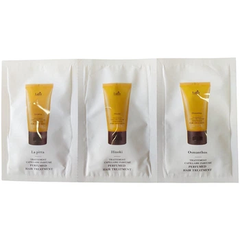 Набір мініатюр зволожувальних масок для волосся La'dor Perfumed Hair Treatment Pouch 9 мл*3 шт. (8809982981367)
