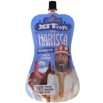 Соус Приправка з чилі та часником Хіт соус Moroccan Harissa 180 г